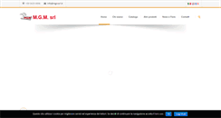 Desktop Screenshot of mgmsrl.it